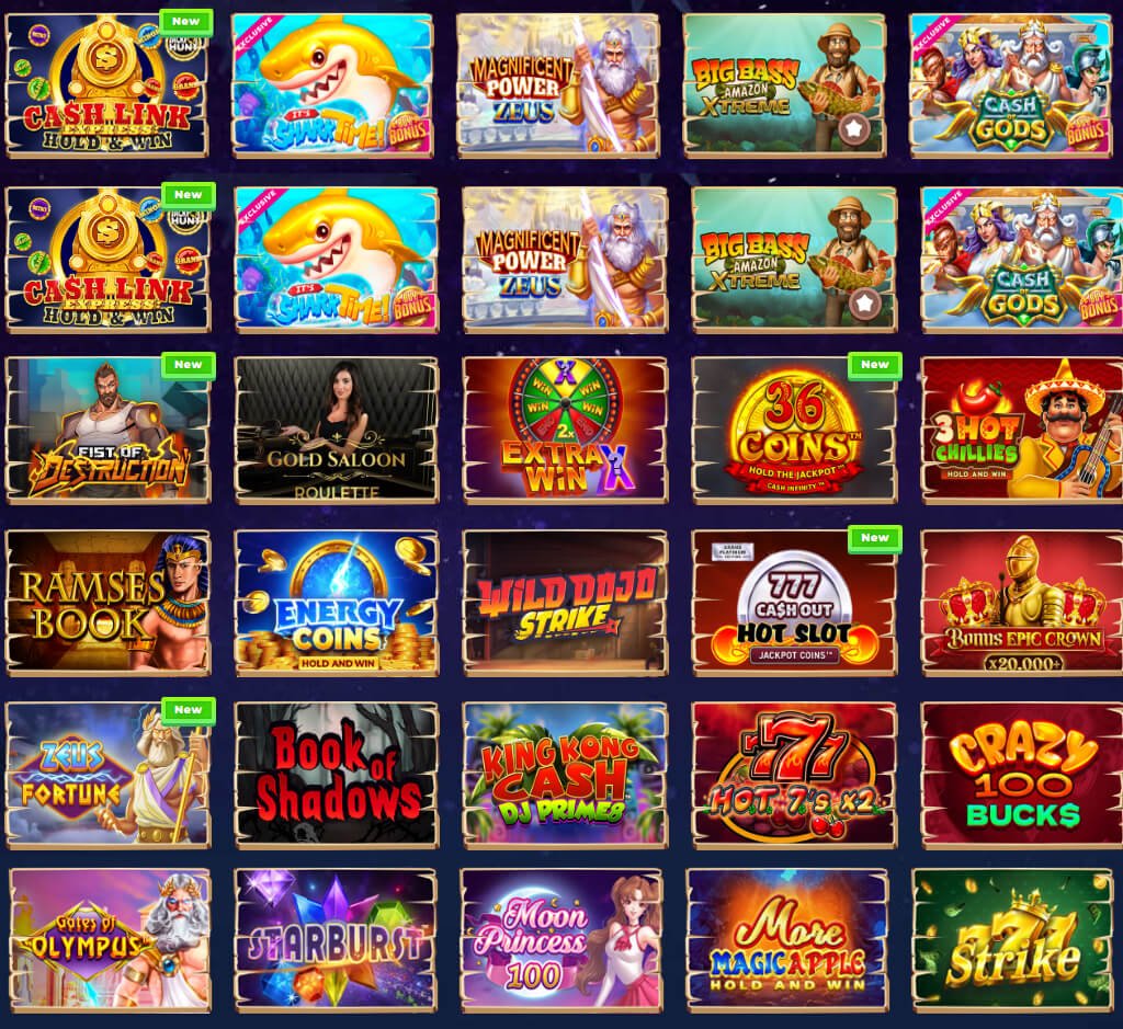 Giochi popolari di Wazamba su PC