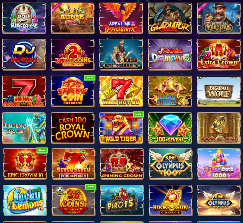 Slot di Wazamba su PC